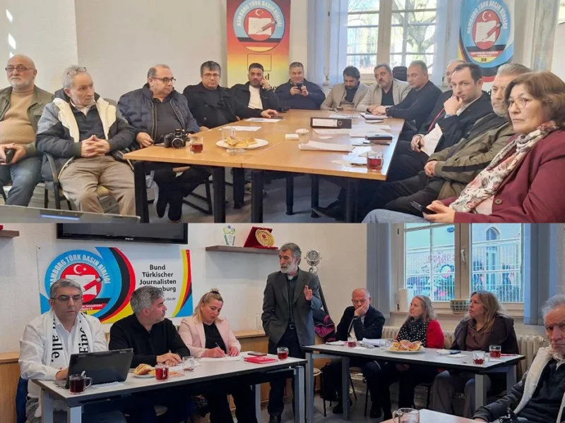 Hamburg Türk Basın Birliği’nde Ahmet Durmuş Güven Tazeledi