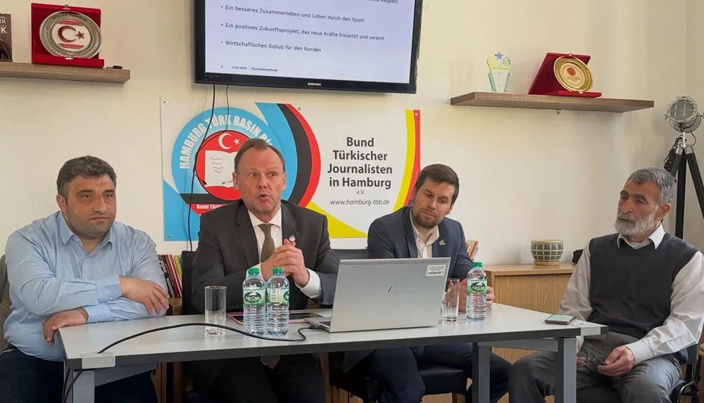 Hamburg Senatörü Andy Grote, Türk Basınıyla Buluştu